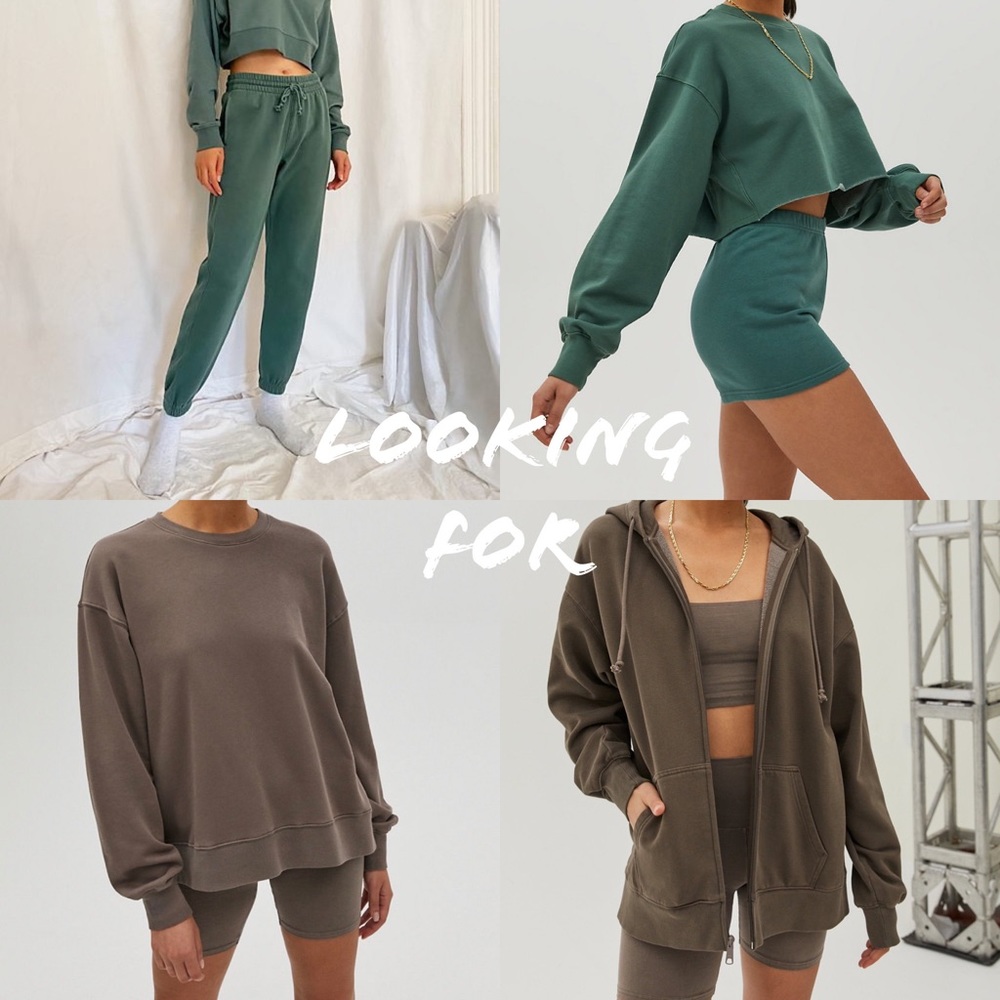 LOOKING FOR: TNA STONE TAUPE & DARK SPRUCE GREEN
